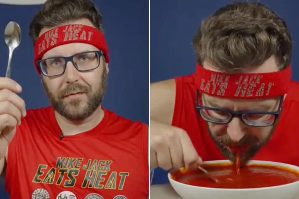 Speed ​​eater absorbs record amount of hot sauce in seconds - and here's what happened: 'Burn-Butt'